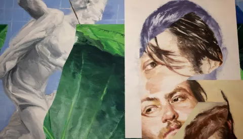 08.07.2025., Oktogon, Ilica 5, Zagreb - U izlozbenom prostoru Oktogon Nacionalnog muzeja moderne umjetnosti otvarena je izlozba "Akvizicije/Donacije 2020.-2025.". Photo: Luka Antunac/PIXSELL