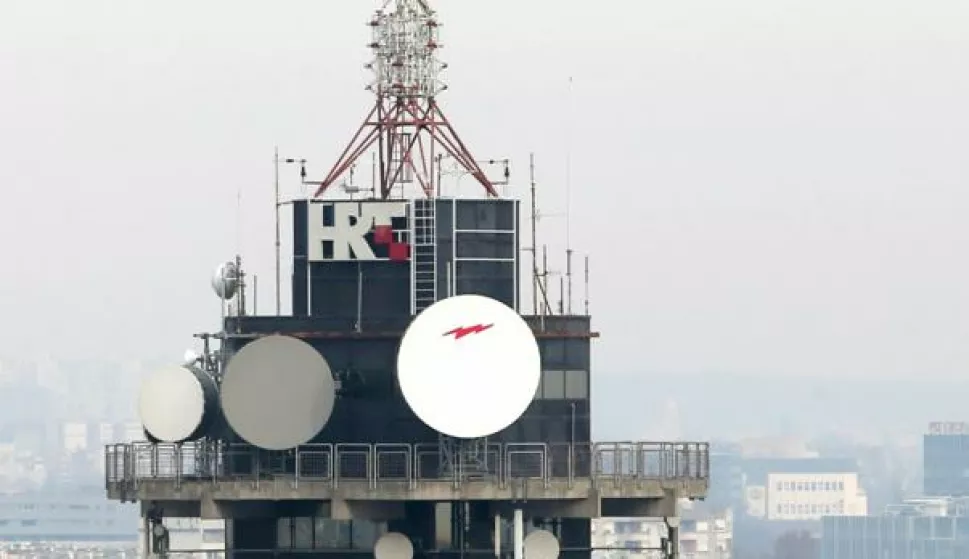 14.01.2016., Zagreb - Zgrada Hrvatske RadioTelevizije na Prisavlju.Photo: Robert Anic/PIXSELL------kolor 2x novosti