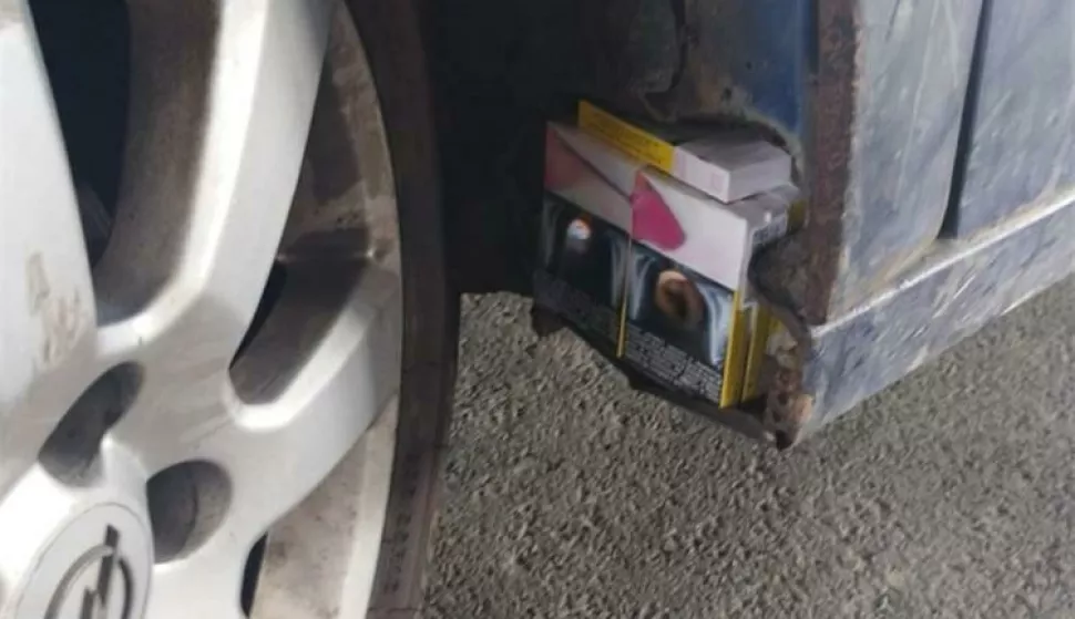 Na graničnom prijelazu Ilok zaplijenjene cigarete