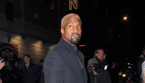 Kim Kardashian and her husband Kanye West go out in Midtown Manhattan on December 3 2018 in New York City (Photo by Famous Images/Sipa USA) Photo: Famous Images/SIPA USA