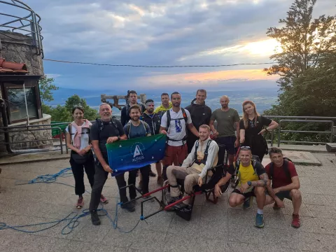 Matej Ebner u pustolovinama s prijateljima s invaliditetom, 2025.Ustupljena fotografija