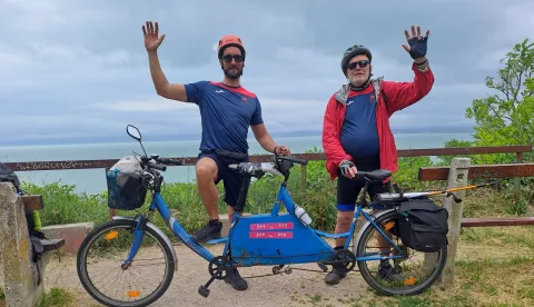 Matej Ebner u pustolovinama s prijateljima s invaliditetom, 2025.Ustupljena fotografija