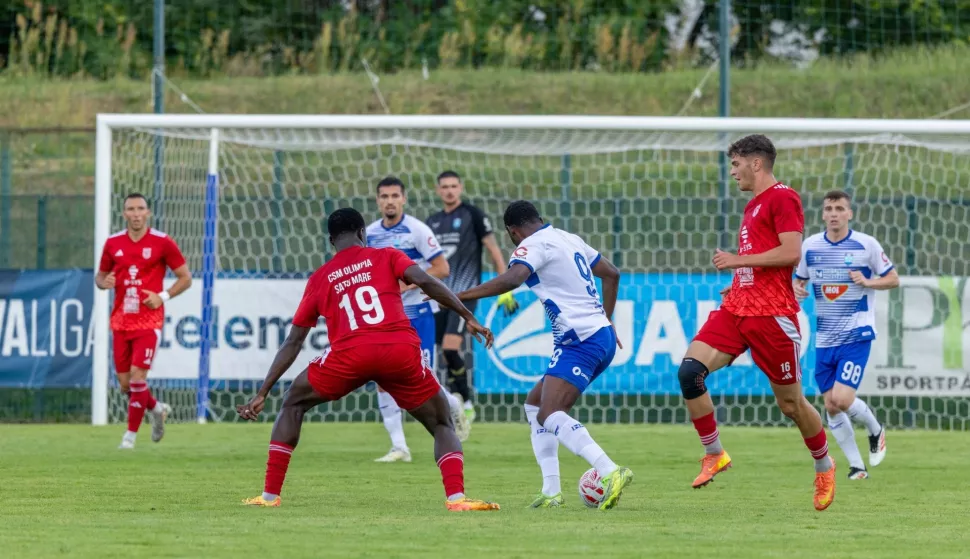 NK Osijek - Satu Mare. Pripreme u Sloveniji. Prijateljska utakmica 