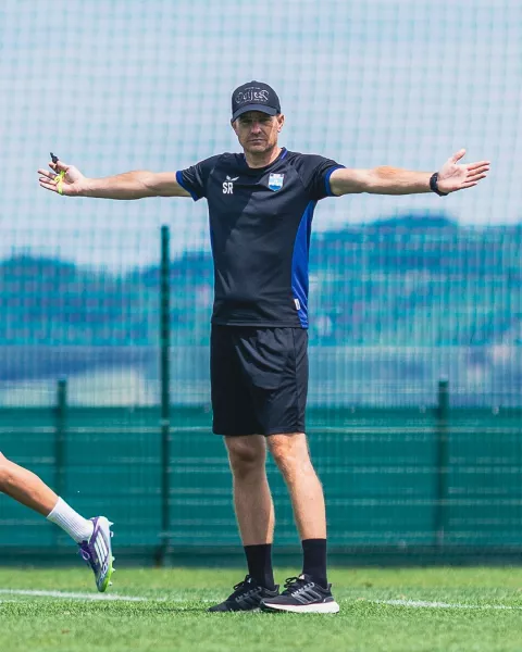 NK Osijek. Pripreme Maribor. Simon Rožman