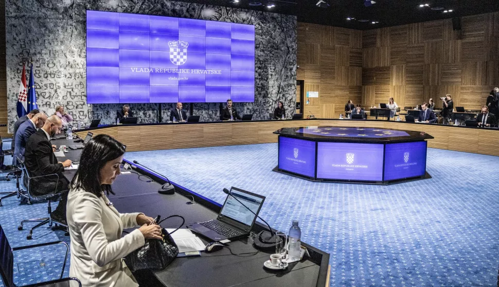 Zagreb, 16.7.2025 - Sjednica Vlade RH. Foto Hina/ Dario GRZELJ/ dag