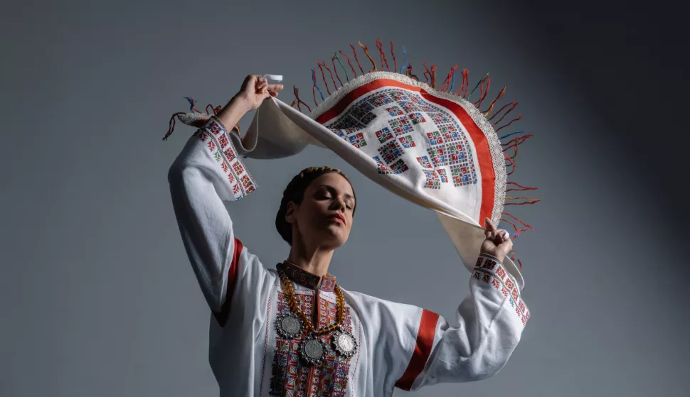 Solistica Ansambla Lado Klara Kasnar