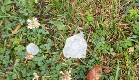 DUGA MEĐA - Tuča veličine oraha u Dugoj Međi