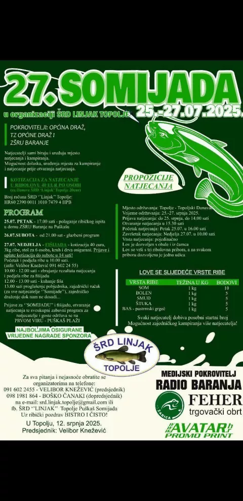 Somijada od 25. do 27. srpnja