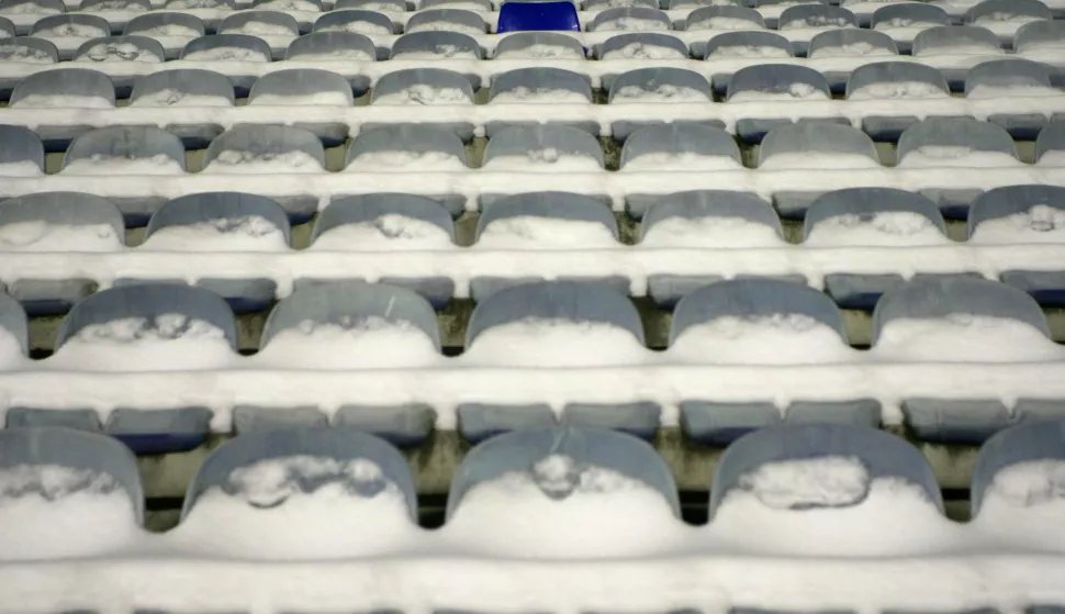 16.11.2009., Zagreb - Maksimirska 128, stadion nogometnog kluba Dinamo. Trening nogometnog kluba Timisoare uoci utakmice posljednjeg kola lige Uefe. Utakmica ce se odigrati pred praznim tribinama radi Uefine kazne zbog izgreda navijaca Dinama, tj. Bad Blue Boysa. rPhoto: Marin Tironi/PIXSELL