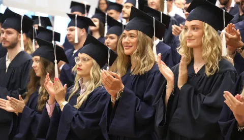 Osijek, 17. 07. 2025., FAZOS, Aula Magna, svečana promocija, doktori medicine, promocija, SNIMIO BRUNO JOBST