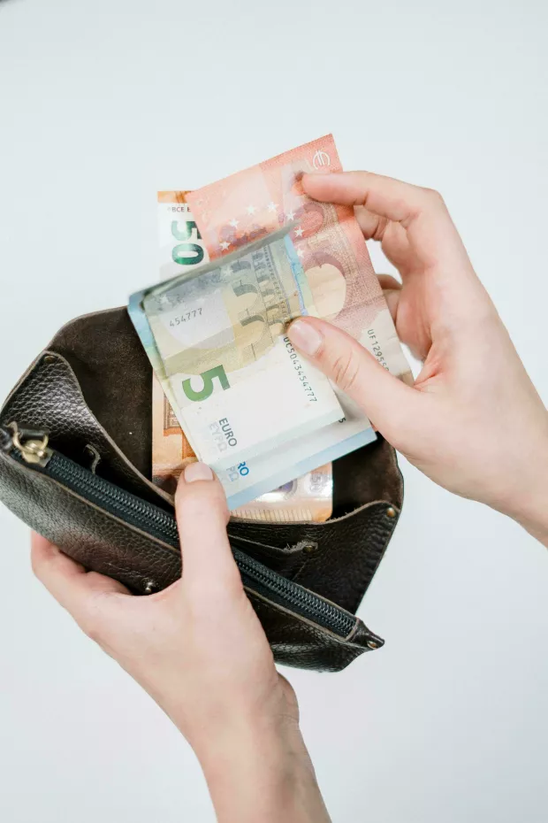 NOVČANIK EURO BANKA U&Scaron;TEDA