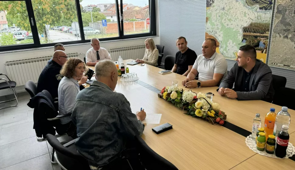 stožer civilne zaštite VSŽ, srpanj 2025