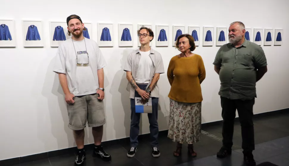 Osijek 17. 07. 2025, Izložbeni prostor/privremena Galerija - Kapucinska 36. Ivan Gundić: Still Life, otvorenje izložbe, u suradnji s Muzejom likovnih umjetnosti.snimio GOJKO MIITĆ