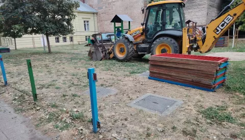 VRTIĆ VEDRI DANI OSIJEK IGRALIŠTE OGRADA RADOVISRPANJ 2025