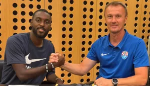 Rafael Camacho novi je igrač Vukovara. Riječ je o 25-godišnjem krilnom napadaču iz Portugala koji je bio član Manchester Cityja i Liverpoola u počecima profesionalne karijere. Camacho je prve nogometne korake napravio u Sportingovoj akademiji.FOTO; HNK VUKOVAR 1991