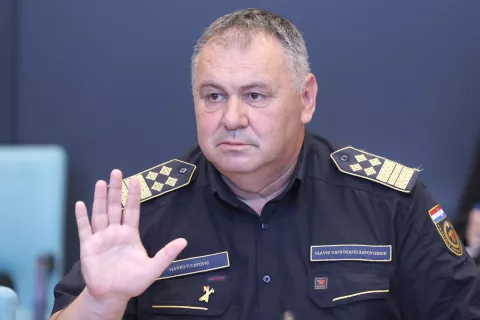 02.07.2025., Zagreb - Odbor za unutarnju politiku i nacionalnu sigurnost na 17. sjednici raspravlja o provednim pripremama sustava vatrogastva za protupozarnu i turisticku sezonu 2025. Photo: Patrik Macek/PIXSELL