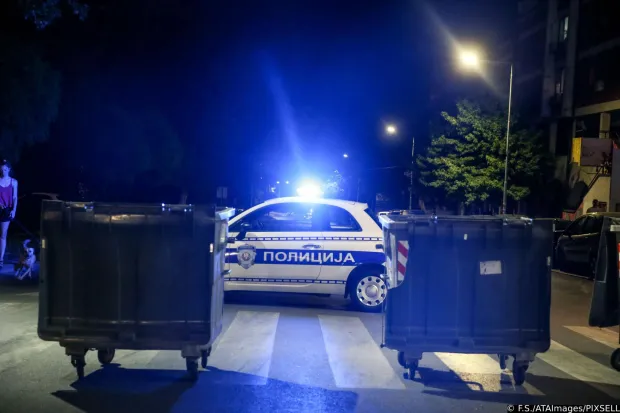 29, June, 2025, Belgrade - At the call of the students and citizens' assemblies, the roundabout near the Theological Seminary was blocked, and the reason for the gathering was the arrests of students after yesterday's protest in Belgrade, on Vidovdan. Photo: F.S./ATAImages29, jun, 2025, Beograd - Na poziv studenata i zborova gradjana blokirana je kruzni tok kod Bogoslovije, a povod za okupljanje su hapsenja studenata nakon jucerasnjeg protesta u Beogradu, na Vidovdan. Photo: F.S./ATAImages Photo: F.S./ATAImages/PIXSELL