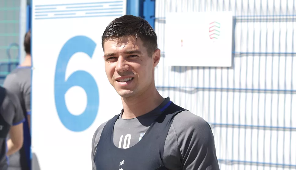 Osijek, 23. 06. 2025., Opus Arena, NK Osijek, prozivka, prozivka 2025, Stanislav Šopov; Stanislav Shopov SNIMIO BRUNO JOBST