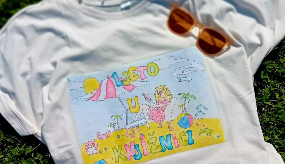 Kreativna radionica za osnovnoškolce: Ljetne majice u knjižnici