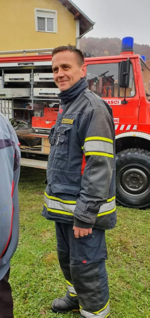 Alen Ugrin zapovjednik DVD Brestovac