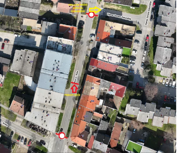 Radovi u Rokovoj ulici 38 - Vodovod