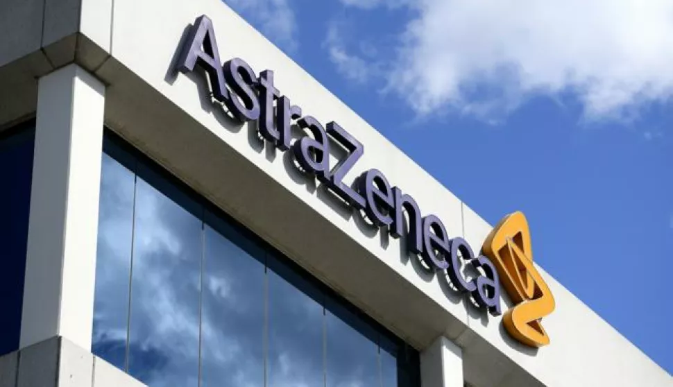 epa08966498 (FILE) - A view of the logo at biopharmaceutical company AstraZeneca headquarters in Sydney, Australia, 19 August 2020 (reissued 26 January 2021). AstraZeneca has denied reports of a reduced efficiacy of its COVID-19 vaccine. EPA/DAN HIMBRECHTS AUSTRALIA AND NEW ZEALAND OUT *** Local Caption *** 56556600