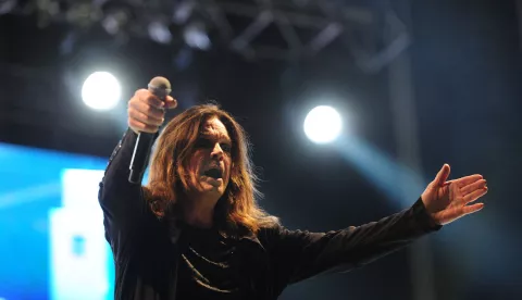 ARGENTINA-BUENOS AIRES-MUSIC-FESTIVAL(150503) -- BUENOS AIRES, May 3, 2015 (Xinhua) -- British musician Ozzy Osbourne takes part in the "Monsters of Rock" Festival, in the City of Rock estate, in the Soldati Villa, in Buenos Aires, Argentina, in the last hours of May 2, 2015. (Xinhua/Maximiliano Luna/TELAM) (da)[e]TELAM Photo: XINHUA/PIXSELL