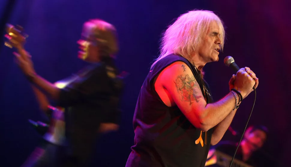 25.09.2009., Ljubljana, Slovenija - Koncert srpskog rock sastava Riblja Corba na Krizankama povodom obiljezavanja 30 godina rada."nPhoto: Jurica Galoic/PIXSELL