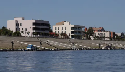 /Galerija/ Građevinski bum u Osijeku: Nove zgrade uz Dravu i u blizini Opus Arene, uskoro i kod konkatedrale