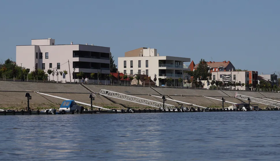 /Galerija/ Građevinski bum u Osijeku: Nove zgrade uz Dravu i u blizini Opus Arene, uskoro i kod konkatedrale