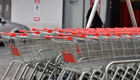 14.02.2025., Sibenik - Cetvrti opci bojkot trgovina na incijativu udruge Halo inspektore. Photo: Hrvoje Jelavic/PIXSELL