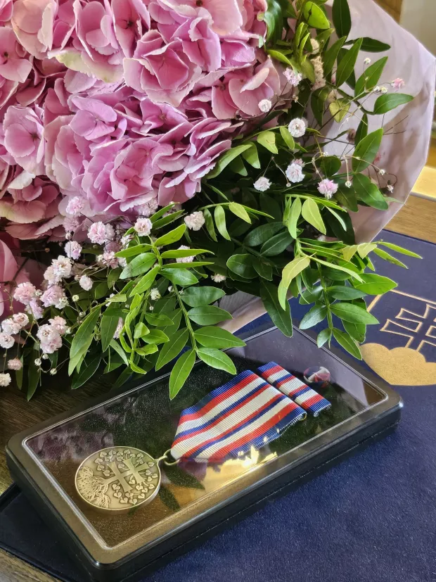U slovačkom Parlamentu primila Medalju Ureda za iseljene Slovake