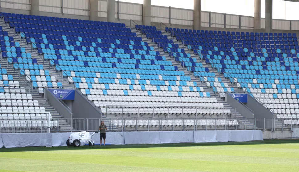 Osijek, 26. 06. 2025., Opus Arena, NK Osijek, obilazak, SNIMIO BRUNO JOBST