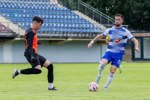 NK Osijek - Satu Mare. Pripreme Maribor. Prijateljska utakmica. Arnel Jakupović