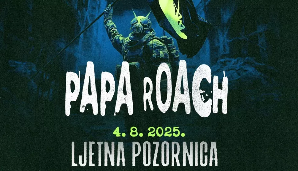 OPATIJA, 17. veljače 2025. (Hina) - Američki pioniri alternativnog hard rocka Papa Roach premijerno stižu u Hrvatsku 4. kolovoza, i to na jednu od najljepših pozornica Jadrana - Ljetnu pozornicu u Opatiji, objavio je organizator koncerta Charm Music Croatia.