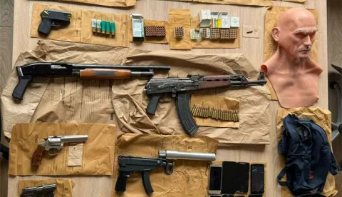 Kod dilera na belišćanskom području pronađen arsenal oružja