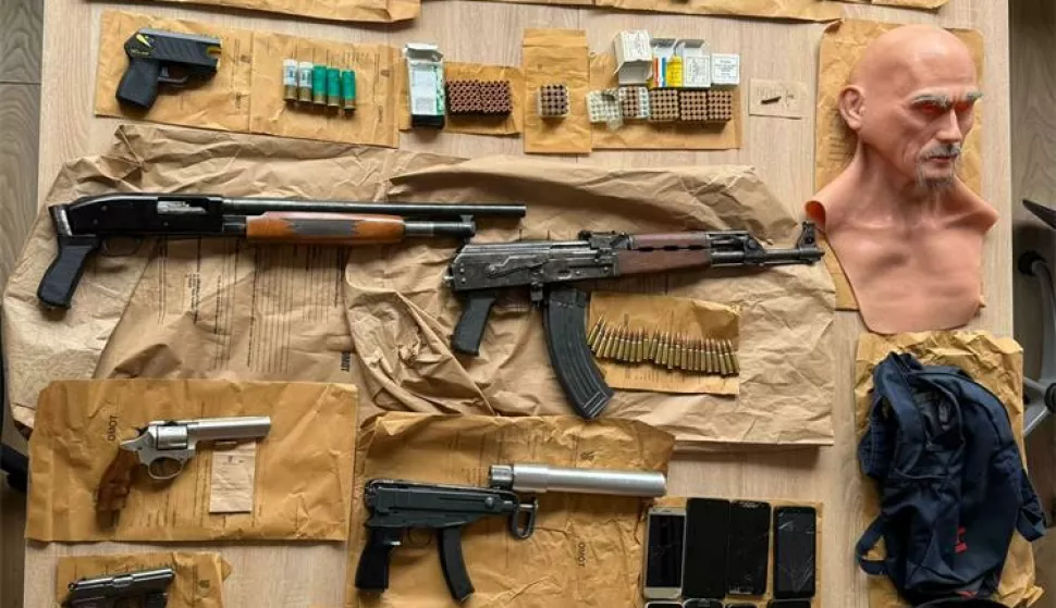 Kod dilera na belišćanskom području pronađen arsenal oružja