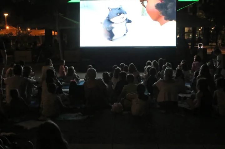 Osijek 26. 07. 2025, II. osječka ljetna noć. Šetalište, ponuda obrtnika, druženje, VGP, Polaz Vanje Radauša, Klapa Zrninski i Vesela grupa, Trga slobode filmska večer za najmlađe i Trg Ante Starčevića, koncert Moj galebe, Dino Petrić i Jure Brkljača.snimio GOJKO MIITĆ