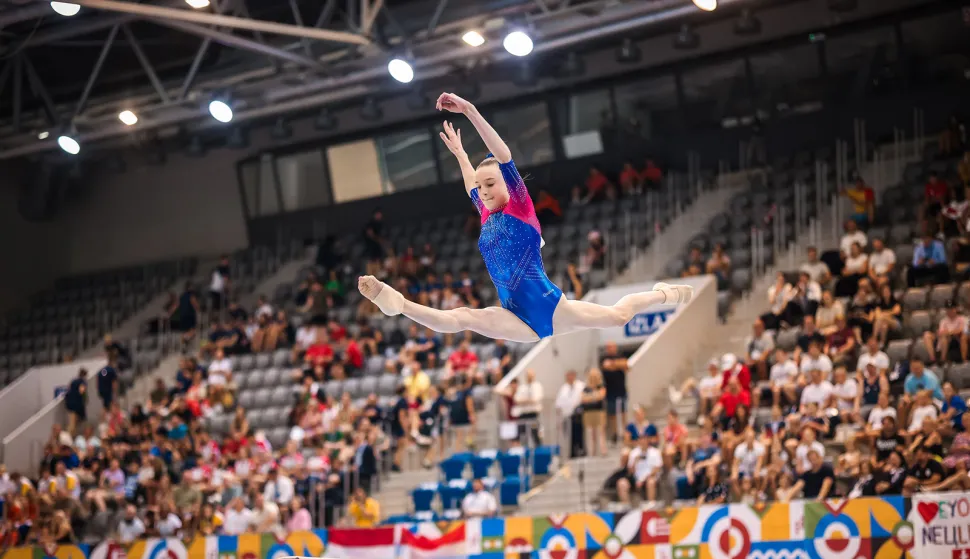 GRADSKI VRT EYOF GIMNASTIKASRPANJ 2025.FOTO: Marko Banić/Reroot