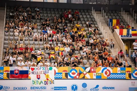 GRADSKI VRT EYOF GIMNASTIKASRPANJ 2025.FOTO: Marko Banić/Reroot