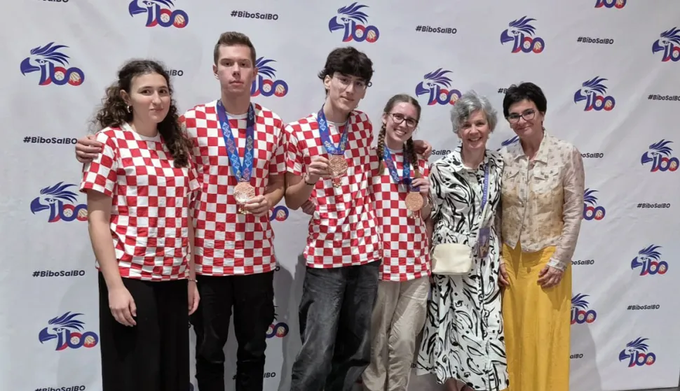 Zagreb, 27.7.2025.- Hrvatski u?enici osvojili su tri bron?ane medalje na 36. Me?unarodnoj biolo?koj olimpijadi, koja se odr?ala od 20. do 27. srpnja u Quezon City, Manila na Filipinima, priop?eno je. foto HINA/ IBO/ ua