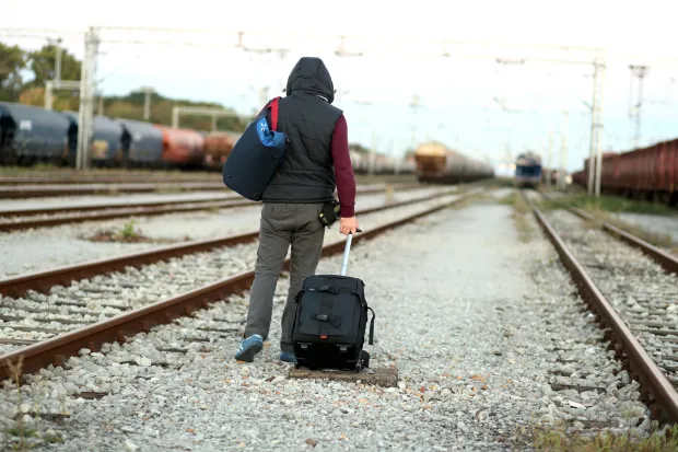  Ilustracija za odlazak mladih u inozemstvo 25.09.2018., Zagreb - Ilustracija za odlazak mladih u inozemstvo.rPhoto: Igor Kralj/PIXSELL 