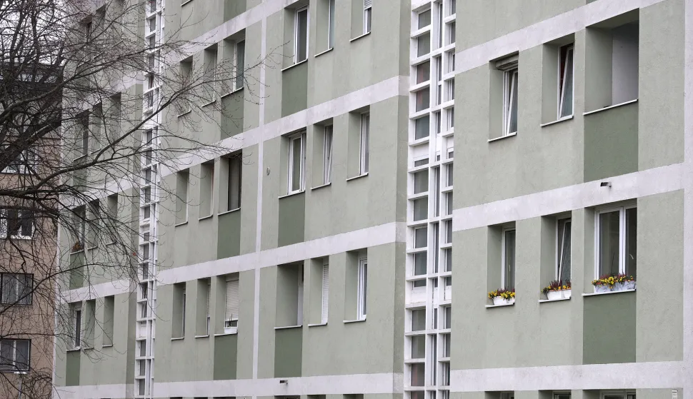 Osijek, 03. 02. 2025., nekretnine, nekretnina, stambena zgrada, stambene zgrade, zgrada, ilustracijaSNIMIO BRUNO JOBST