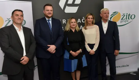 Zagreb, 28.07.2025 (novosti) - dionice trvtke Zito uvrstene za Zagrebacku burzu, na slikama Marko Pipunic, Marko Primorac.....foto Davor Kovacevicnovosti