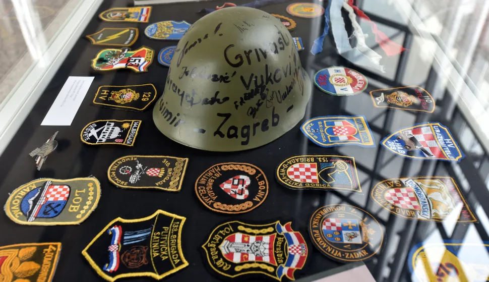 Zagreb, 28.07.2025 (nedeljni broj) - izlozba 30 godina Oluje u Nacionalnoj i sveucilisnoj knjiznici, tekst S.Pavic.foto Davor Kovacevicnedeljni