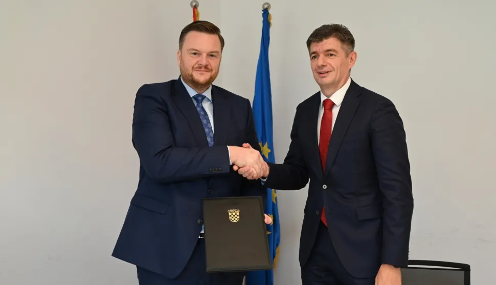 Ministar Primorac i dekan Crnković - ugovorZagreb, 28. kolovoza 2025.