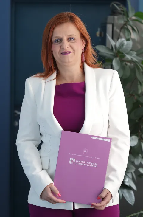 Osijek, 29. 07. 2025., FOOZOS, Emina Berbić Kolar, dekanica FOOZOSSNIMIO BRUNO JOBST