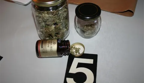 Na osječkom području zaplijenjena marihuana, ilustracija, policija