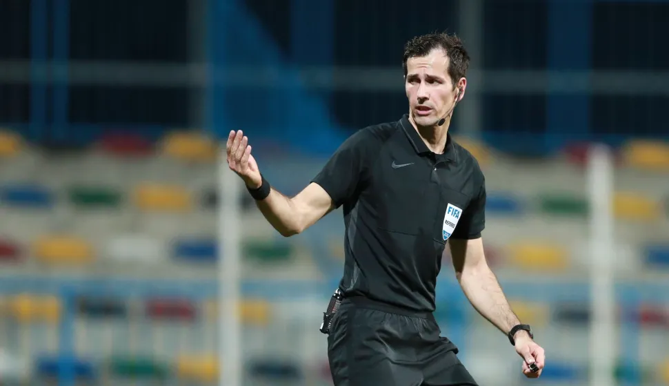 12.06.2020., stadion u Kranjcevicevoj ulici, Zagreb - Hrvatski Telekom Prva liga, 28. kolo, NK Lokomotiva - GNK Dinamo. Sudac, Duje Strukan. Photo: Sanjin Strukic/PIXSELL