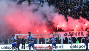 Osijek, 27. 04. 2025, Opus Arena, nogomet, SuperSport HNL24/25, Osijek - Hajduk, Kohorta.snimio GOJKO MITIĆ